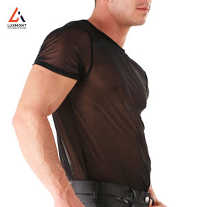 เสื้อยืดตาข่ายคุณภาพสูงสำหรับผู้ชาย ทรงแอธเลติก ระบายเหงื่อได้ดี เหมาะสำหรับการฝึกซ้อม วิ่งออกกำลังกาย เสื้อยืดตาข่าย - Product Image 3