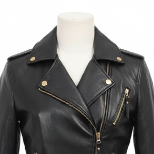 Chaqueta de Cuero Personalizada de Moda, Unisex, de Invierno, de Alta Calidad, Transpirable, de Secado Rápido, Ecológica, con Logotipo Frontal, Elegante, Nueva Llegada - Product Image 2