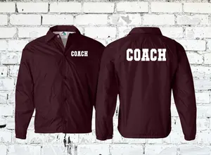 เสื้อแจ็คเก็ตโค้ชลายการ์ตูนด้านหน้าพร้อมโลโก้สีตามสั่ง ตกแต่งแบบแพทช์เวิร์ค/ลายพราง สำหรับผู้ชาย ผ้าโพลีเอสเตอร์ 100% กันน้ำ ดีไซน์ทันสมัย - Product Image 6