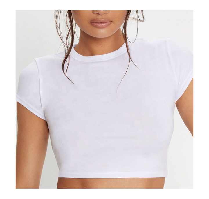 [GISELLE着用] WOMEN'S LILY CROP SHORT SLEEVE T-SHIRT main image 0