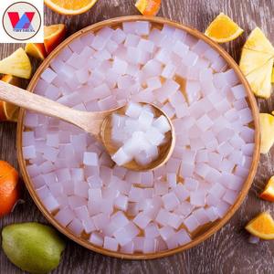 Vdelta Premium Cubes de gelée de noix de coco naturelle préservée - Pack en vrac de 1 kg - Nata de Coco lisse et moelleuse - Tailles 5-10 mm - Desserts sucrés du Vietnam - Product Image 3