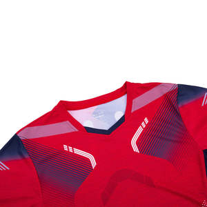 Ensembles personnalisés de maillots de football d'hiver respirants, anti-humidité et antibactériens en 100 % polyester, fabriqués au Pakistan, avec nom d'équipe sur le devant - Product Image 4