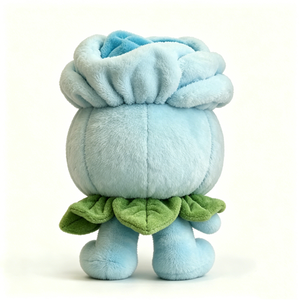 Rosa azul de peluche, regalo para el Día de San Valentín, peluche de rosa para decoración de habitación infantil, flor de peluche, regalo de cumpleaños, juguete de peluche de rosa - Product Image 2