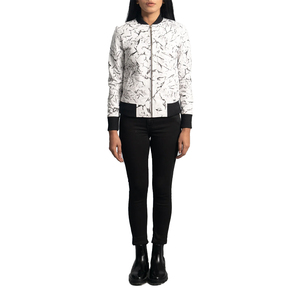 Chaqueta Bomber de Piel de Oveja Personalizable para Mujer, Diseño Invernal Reversible y Resistente al Viento - Product Image 6