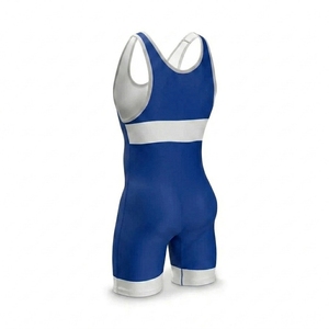 Trajes de Lucha Libre para el Equipo Nacional Estadounidense, Duraderos, Antideslizantes, con Agarre de Silicona, Leotardo, Ropa Deportiva de Artes Marciales, OEM - Product Image 3