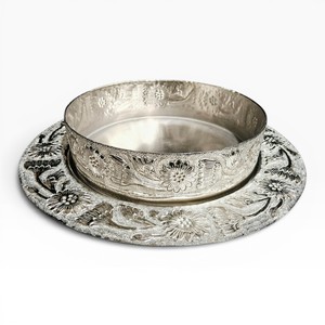 Assiettes et bols en métal décoratifs gaufrés pour chocolat, accessoires de chocolat personnalisables, fabricant, tailles et couleurs sur mesure disponibles - Product Image 3