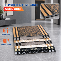 Panneau mural décoratif en polystyrène 3D Banarta pour revêtement mural intérieur d'appartement