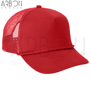 Good Supplier OEM ODM Service Comfortable With Best Price Newest Custom Logo Premium Cotton Red Adjustable Sports 5 Panel Caps - Product Image 4