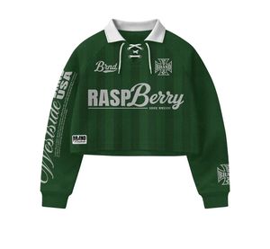 Survêtement vert à manches longues, décontracté, uni, streetwear, unisexe, adulte, automne, respirant, fermeture éclair, imprimé lettres, coupe classique - Product Image 3