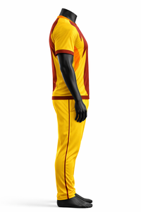 Conjunto de Uniforme de Cricket Personalizado, Jersey de Cuello Redondo y Pantalones de Secado Rápido y Transpirables, OEM, Marca Privada, Venta al Por Mayor - Product Image 4
