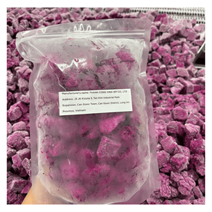 Fruta del Dragón Roja Congelada IQF, elaborada a partir de trozos seleccionados de fruta del Dragón para bases de bebidas, batidos y decoración de postres. - Product Image 3