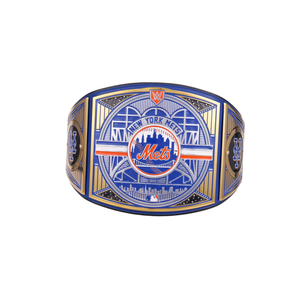 Cinturón de Campeonato de los New York Mets con Diseño Icónico de la Ciudad y el Béisbol, Edición Exclusiva de Colección - Product Image 6