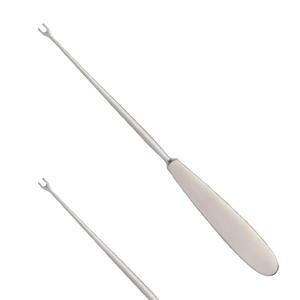 Instrumento Quirúrgico Manual de Acero Inoxidable Reutilizable Negus Pusher Knot Tier con Mango Metálico de 203 mm de Largo, Certificado CE, para Uso General - Product Image 1