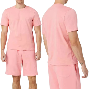 Camiseta Oversize de Hombros Caídos, Lisa, Unisex, de Algodón Suave, Ajuste Holgado, Transpirable, Estilo Casual Urbano de Verano, Tendencia Minimalista - Product Image 6