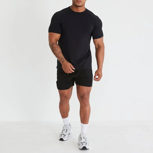 Gym <b>Compression</b> T Shirts Custom Embroidery Performance Fitness Shirts Manufacturer Pakistan OEM Export - Product Image 2