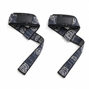 Correas de levantamiento con agarre y soporte optimizados, correas de muñeca impresas para levantamiento de pesas y dominadas, correas de soporte para muñeca para peso muerto - Product Image 3