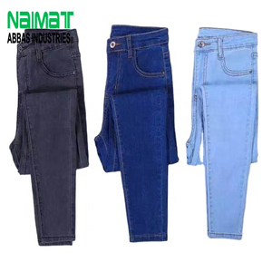 High Waist Women Skinny Jeans Multi Color Super Stretch Denim Pants Slim Fit Pencil Trousers Casual Lady Bottoms - Product Image 1