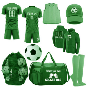 Uniforme de Fútbol Personalizado al por Mayor, 100% Poliéster Transpirable, Jersey de Fútbol con Logotipo Personalizado, Bolsa Deportiva, Mochila - Product Image 3