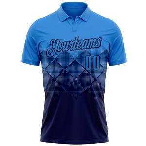 เสื้อโปโลกีฬาแบบกำหนดเองพร้อมพิมพ์ลายแบบ Sublimation เต็มตัว ชื่อและหมายเลขผู้เล่น คอเสื้อแบบถัก แขนสั้น ผู้ผลิต OEM ODM ขายส่ง - Product Image 2