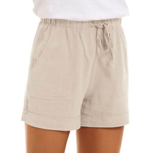 Shorts para Mujer de Uso en Exteriores, Más Vendidos, Cintura Alta, Transpirables, Ropa de Moda, Material Duradero de Poliéster/Algodón para Adultos - Product Image 1
