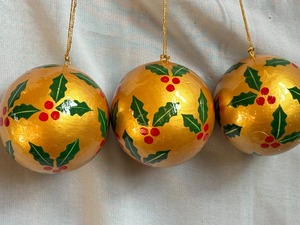 Ornements de boule disco en verre rond de luxe avec sangle Cosmos, décorations suspendues pour les occasions festives - Product Image 3