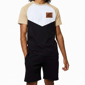 Ensemble deux pièces pour homme 2024, t-shirt et short respirants de haute qualité, séchage rapide, imprimé, vêtements de plein air durables en coton/fibre de bambou - Product Image 2
