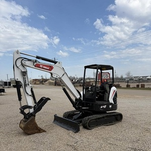 Mini-excavatrice Bobcat de qualité supérieure pour les travaux de terrassement intensifs, la construction, l'aménagement paysager et les projets de développement de terrains - Product Image 4
