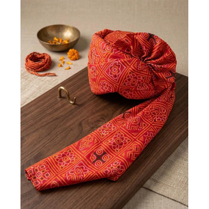 Turbante Multicolor Ecológico para Novios, Accesorio para la Cabeza para Bodas, Pagdi, Funciones de Compromiso, Baraati, Rajasthani, Safa Dulha - Product Image 2