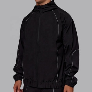 Wholesale Custom Windbreaker <b>Zip</b> <b>Up</b> <b>Jackets</b> For Men High Quality Windproof Waterproof Nylon Coat Shell Windbreaker <b>Jackets</b> - Product Image 1