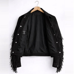 Men's Premium Quality <b>Suede</b> Leather <b>Jacket</b> <b>jacket</b> for men High Street Style Fashionable Stand Collar for Winter - Product Image 3