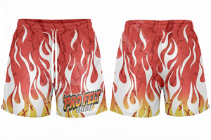 Shorts de sport amples et confortables pour l'été, séchage rapide, décontractés, pour la gym, l'entraînement, la course, la plage, avec logo personnalisé, 100% coton - Product Image 4