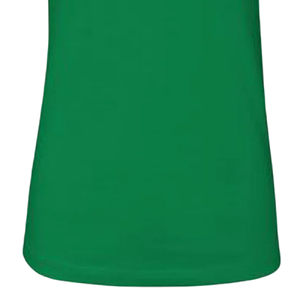 5.AKA The Eleven Club 11 Camiseta verde de algodón premium con cuello redondo, manga corta, suave, transpirable, informal, para mujer - Product Image 5