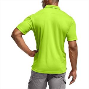 Polos pour hommes en tissu tricoté à séchage rapide, impression personnalisée, best-sellers, été, meilleure qualité. - Product Image 4