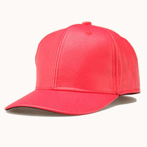 Kivotech Unisex Brown Pu Leather 6-Panel <b>Baseball</b> <b>Cap</b> Fitted Casual Adult Hat Solid Color Four Seasons Style - Product Image 3