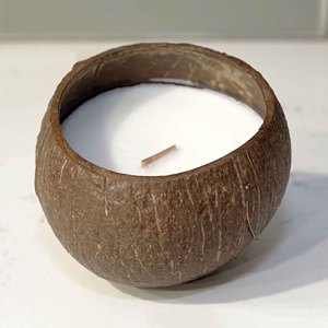 Natural Scented Unscented Coconut Shell <b>Candle</b> <b>Cheap</b> Price - Product Image 1