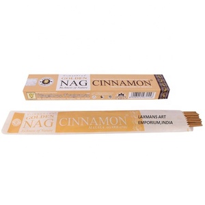 ธูปหอมอบเชยสีทองแท่งธูปมือจากอินเดีย - Product Image 2