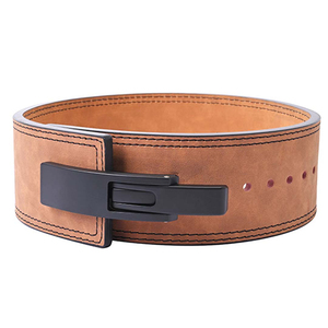 Soft Fabric High Quality Custom Logo Squat Powerlifting Weightlifting <b>Strength</b> Unisex <b>Training</b> Lever Belt Cowhide Breathable - Product Image 1