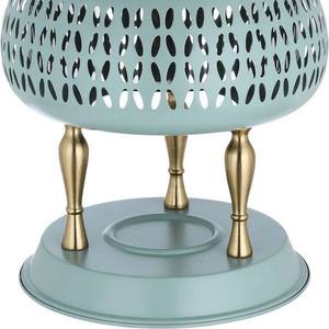 Luxury Round Hanging Chafing Dish <b>Silver</b> <b>Wire</b> Mesh Basket Stand Stainless Steel Soup Warmer with High Arch Hook Single Unit - Product Image 5