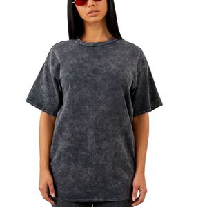 Personnalisé imprimé prix de gros haute qualité 100% coton simple Jersey T-shirt uni femmes conception personnalisée exportation de BD - Product Image 5
