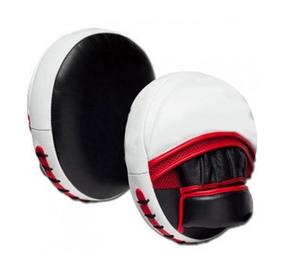 Durable Professional Leather Boxing Curved <b>Focus</b> <b>Pad</b> Adjustable Hand Target Mitts Martial Arts Kickboxing MMA Training Workouts - Product Image 6