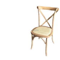 Chaises de salle à manger en bois massif de style moderne avec revêtement en cuir pour la maison, le bureau, la villa, l'école - Produit OEM personnalisable