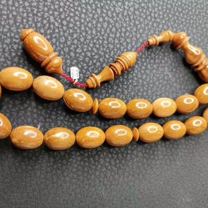 Tasbih islamique élégant en résine - Luxe fait main, respectueux de l'environnement - Product Image 1