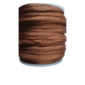 Cordon en Soie Recyclée 5mm, Ivoire Naturel, Doux, pour Fabrication de Bijoux Bohèmes, Artisanat DIY, Accessoires de Mode, Vente en Gros Y S - Product Image 6