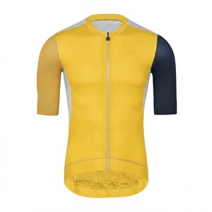 Maillot de cyclisme de haute qualité, respirant, à manches courtes, pour l'été, vente en gros, personnalisable, unisexe, 100% polyester, faible MOQ - Product Image 1
