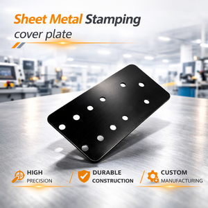 Plaque de couverture en acier inoxydable estampée OEM - Product Image 3