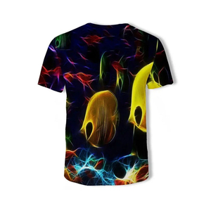 T-shirt pour homme en polyester 100% sublimé, best-seller, été, haute qualité, confortable, respirant, séchage rapide, élégant, manches courtes - Product Image 2