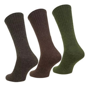 Factory-Made Men's Winter <b>Socks</b> New Design <b>Long</b> Organic Wool Athletic <b>Socks</b> with Custom Logo High Quality White Color - Product Image 1