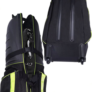 Sac de voyage de golf en ABS rigide et durable avec roulettes, housse de voyage légère en nylon, imperméable standard - Product Image 6