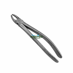 Pinzas de Extracción Pediátricas SureMed Instruments 139C, Patrón Inglés, Acero Inoxidable, Instrumento Quirúrgico para Extracción de Dientes en Niños - Product Image 4