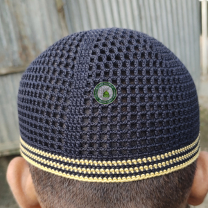 หมวกกุฟฟี่มุสลิมถักมือลายนูน ลดราคาพิเศษ สำหรับทุกเพศทุกวัย หลายสี ปรับขนาดได้ ยืดหยุ่น ระบายอากาศดี หมวกคลุมศีรษะสำหรับผู้ป่วยเคมีบำบัด ผ้าฝ้าย - Product Image 6